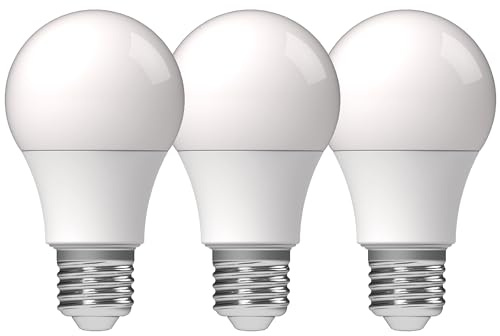 LED's light Basic 620310 LED Birne E27 8,5W warmweiß Opal A60 3-Pack