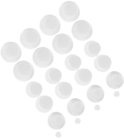 Mikinona 24pcs Silicone Sealing Plugs Bottle Stopper Replacement Caps for Pepper Shakers Salt Storage Jars Kitchen Use