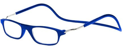 Lesebrille Lesehilfe für Herren und Damen, 1 Stück herren und Damen Qualität Feder Scharnier Blaulichtfilter Leser Brille, Magnet, faltbar, leicht, mit magnetischem Verschluss, Magnetverschluss