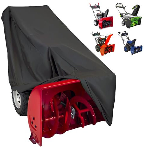 zen shi fu Housse de souffleuse à neige – 210D imperméable et très résistante – Ajustement universel pour Toro, Honda, Ryobi, Ariens, Troy Bilt, Snow Joe