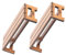 Toddmomy 2Stücke Miniaturmöbel Mini Holzstuhl Für Puppenhaus Realistische Gartenmöbel Deko Für Schlafzimmer Wohnzimmer Oder Mini Hausaccessoire