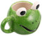 ULTECHNOVO Taza Taza De Té Tazas De Agua Tazas De Cerámica De Animales Verde Cerámica