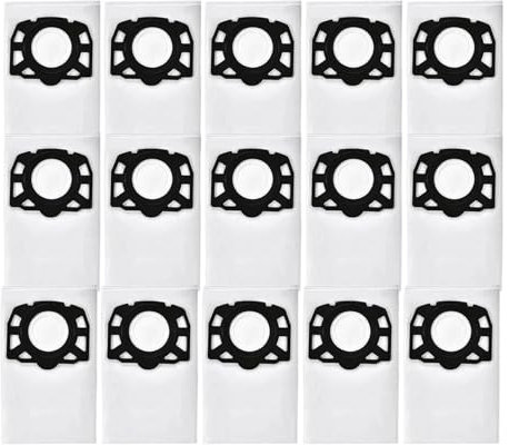 Sacchetti for aspirapolvere compatibili con gli accessori Karcher KWD1, KWD2, KWD3, WD2 Plus, WD3, SE 4001, SE 4002, WD 3.200-WD 3.800 M