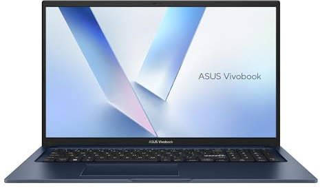 ASUS Vivobook 17 | Quiet Blue (X-Serie) | 17,3 FHD | Core i3 1315U | RAM: 16GB | SSD: 500GB | Windows 11 Pro | Office 2024 Pro | Notebooktasche