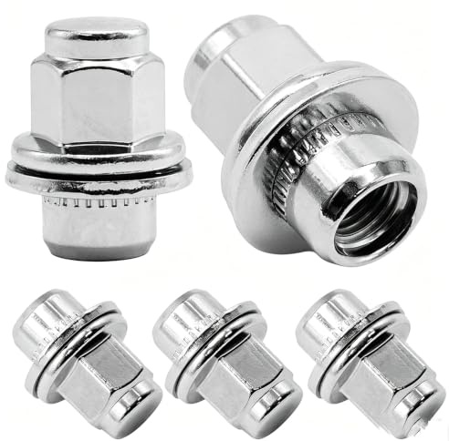 Wjelet 5 Stück Radmuttern Set M12 x 1,5 Radmuttern für Jaguar F-Type 2013-2022 S-Type 1999-2008 X-Type 2001-2009 J-aguar XF Serie 2009
