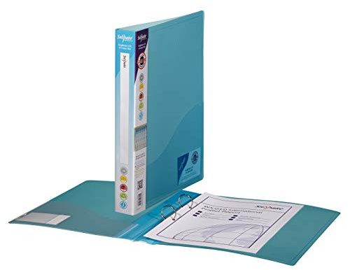 Snopake A4 2 O-Ring 25 mm RingBinder – Classic Blue [Pack of 10] Ref: 10180