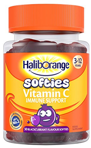 Haliborange Kids Blackcurrant Vitamin C Immune softies Tablet 30