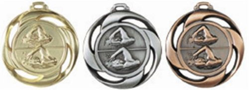 S.B.J - Sportland Medaille Schwimmen Silber