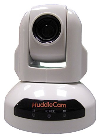 HuddleCamHD USB Conference Cameras with PTZ Control - Webcams for Zoom Video Conferencing (3X, White)