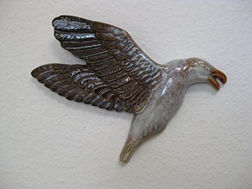 Garten Deko Möwe Wanddeko Gartendeko Wand Vogel Porzellan