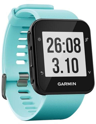 Garmin Forerunner 35 - Montre GPS de Course à Pied Connectée avec Cardio Poignet - Vert d'Eau