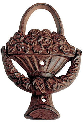 Esschert Design Türklopfer Blumenkorb