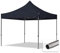 TOOLPORT Faltzelt Partyzelt 3x3m - ohne Seitenteile Premium Dach Faltpavillon Pavillon schwarz