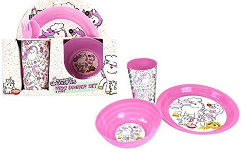 Unicorn Pink Dinner Set