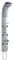 Milano Baya Exposed Thermostatic Shower Tower Panel Rainfall Head Handset Body Jets - Chrome