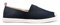 UOMO DESIGN - Espadrille Homme en Toile - Eric (Noir, Numeric_40)