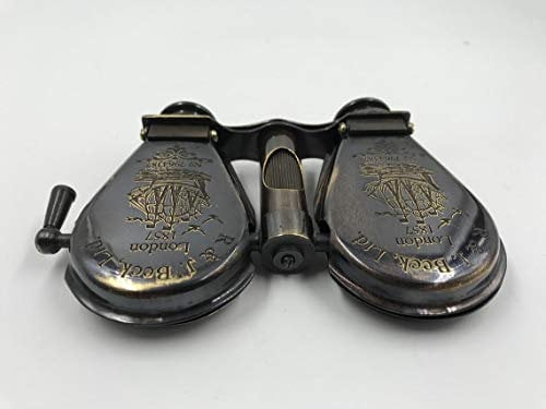 Ganga Nautical Vintage Brass Antik 1941 Messing Reise Teleskop Fernglas Monokular