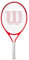 Wilson Tennisschläger Roger Federer 25, Für Kinder im Alter von 9 - 10 Jahren, AirLite-Legierung, Rot, WR054310H