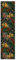 Bilderwelten Schiebegardinen Set Tropische Farne mit Tucan Grün Flächenvorhang 250 x 60cm Ohne Aufhängung