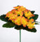 Seidenblumen Roß Primelbusch 24x22cm orange mit 20 Blüten PM Kunstblumen Kunstpflanzen künstliche Primel Schlüsselblume
