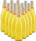 Aranciata Bio | Galvanina | 12 Bottiglie in Vetro Scolpito | 355 Ml | Eccellenza Italiana | Soft Drink | Bibite Biologiche | Ingredienti per Cocktail
