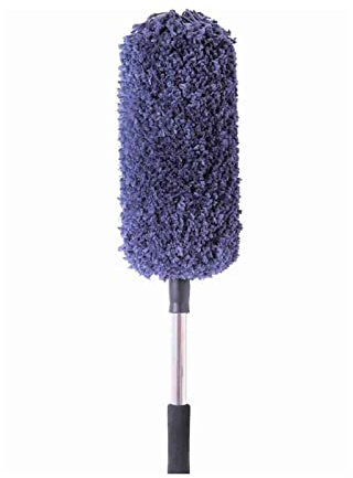 Plumeau Poussiere EXPOSION DE DUSTRAGE DE CAR MICROFIBRE MICROFIER SUPER SUPLE SOFE DUSQUE AVEC POINT DE POIGNAGE EXTENDIable DUSTANDE DE PINCEAU DE VOITURE for NETTOYAGE DE VOITURE Attrape Poussiere