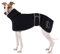 HBJSP Windhund-Fleecemantel, Whippet-Mäntel, Lurcher gemütlicher Fleecepullover, Whippet-Pullover, Windhunde-Wintermantel, Hundejacke Mantel mit warmem Fleecefutter und verstellbaren Bändern für