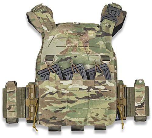 JANTY U.T.A Universal Tactical Vest, Tactical Alliance Wildbee Lightweight Plate Carrier Waterproof Paintball Vest, Airsoft Vest for Outdoor Activity