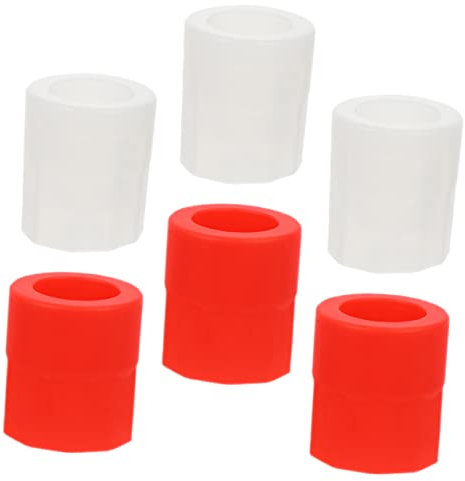 GRIRIW 6 moldes para copas de vino, para congelador, moldes para hielo, bandeja de hielo, accesorios de barra, moldes de silicona para whisky, cubitos de hielo, cubitos de hielo