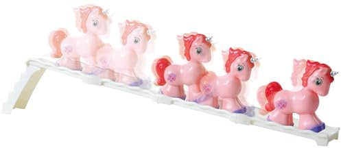 Lauftier Trabendes Einhorn von PLAY Wackeltier mit Rampe Baby Spielzeug +12M