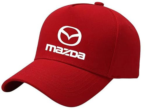 EDOTJD Auto Baseball Cap für Mazda MX-5 2015-2023, Baumwoll Auto Baseballkappe Unisex Baseball Mütze Outdoor Sport Basecap Baseballkappe Sonnenhut Verstellbaren Klipp Verschluss,F-2