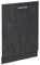 Vicco Panel Frontal del lavavajillas R-Line, Hormigón Negro, 60 cm sin encimera