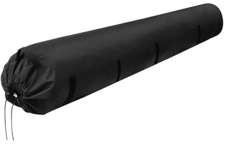 Pool Roller Cover, Solar Reel Cover Shield, Pool Reel Protector, Weather Resistant Rolling Equipment, with Protective Attachment Straps Kit, 490cm, for Indoor, Backyard Use