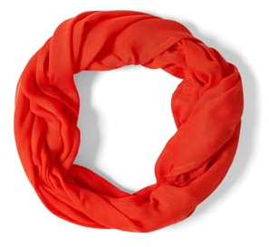 Cecil Damen 5706663 Loop Schal in Unifarbe aus Viskose (1er Pack)