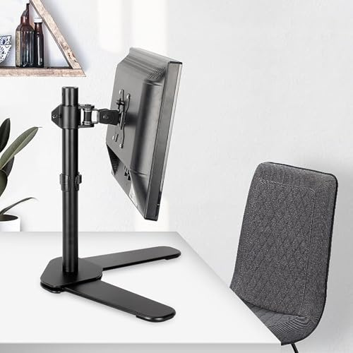 Tv Wall Mounted Desktop Tv Stand, Desktop Tv Base, Horizontal Rotation 90 °, Suitable For 12-27 Inch Thin Tvs,80cm