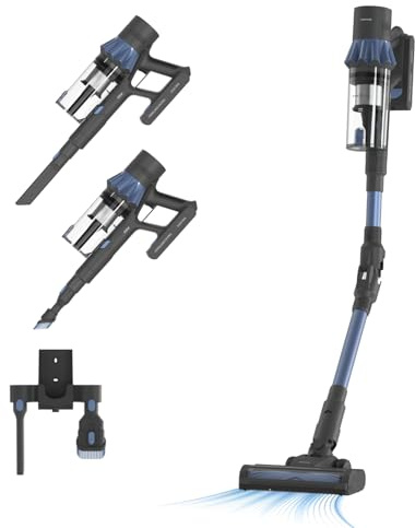 Taurus Aspiradora Escoba Vertical sin Cable Potente Inhalambrica 90 min Autonomia para Hogar y Mascotas Flexible Pantalla LCD Cepillo Antienredos Aspirador Deposito 700ml