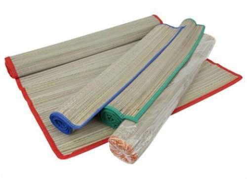 PMS 60x175CM APPX Quality Straw BE ACH MAT Ass Colour Cloth