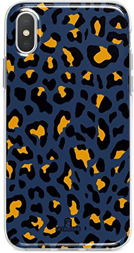 LA COQUERIE Case for iPhone 5/5S/SE Leopard Print Silicone Protective Case for Phone Made in France for Smartphone
