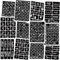 283Pcs Temporäres Tattoo Schablonen Kit, 12 Blatt Airbrush Tattoo Schablonen Schablonen Abnehmbare Tattoo Aufkleber Body Art Painting für Frauen/Männer