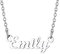 PROSTEEL Emily Necklace Gift Custom Name Necklace Minimalist Necklace