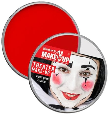 NEU Kinderschminke Karneval Theater-Make-Up / Creme-Schminke auf Fettbasis, 25g, Rot