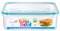 HOMESHOPA Plastic Airtight Food Storage Container, Leakproof Rectangle Container with Clip-Lock Lid, BPA Free Reusable Meal Prep Lunch Box Microwave Freezer & Dishwasher Safe (1 Pack, 1.5 Litre)