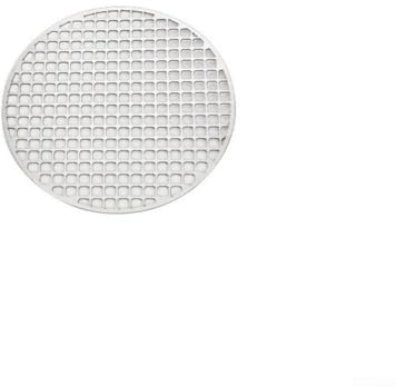 Zilimontt Runde Grillmatte aus Edelstahl, Grillrost, runder Grilldraht, Grillofen-Netz, für Grill, Holzkohlegrillen, Backen und Trocknen. (20 cm)