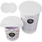 Qikfresh - Couvercles réutilisables en silicone pour pots de yaourt | Pour presque tous les pots de 150g-500g | Couvercles en silicone (2 pièces)