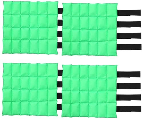 Libbipaw Eisstiefel für Pferde mit wiederverwendbaren Gel-Pads, verstellbare Klettverschluss-Eisstiefel für Pferde, Schmerzlinderung und Entzündungen, Beinbandagen für Sprunggelenk, Knie, Knöchel,