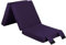 Loft 25 Klappmatratze mit FaserFüllung | Gästematratze | 3-teilige Faltmatratze, Matratze, Klappbar, Faltbare Kamping Bett | Bequemer Futon Sofa Bett mit Tragegriff (Lila)