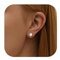 Kakonia Clip Ohrringe,Hypoallergen Ohrclips Damen Ohne Ohrlöcher für Damen Mädchen Perlen Klipp Ohrringe Ohne Ohrloch Silber Lange Tropfen Ohrclips Damen Fake Perlenohrringe Hochzeitsohrringe -Pearl