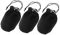 SECFOU 3Pièces Rangement pour Objectif Photo Néoprène Étui Imperméable pour Appareil Photo Pochette de Protection pour Lentilles Design Multifonctionnel