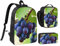 YQxwJL Juego de 3 bolsas de mochila con lonchera y estuche para lápices, para viajes, trabajo, camping, unisex