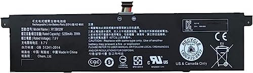 Laptop Battery Compatible for Xiaomi Notebook Air 13 13.3 British 161301-01 R13B01W R13B02W